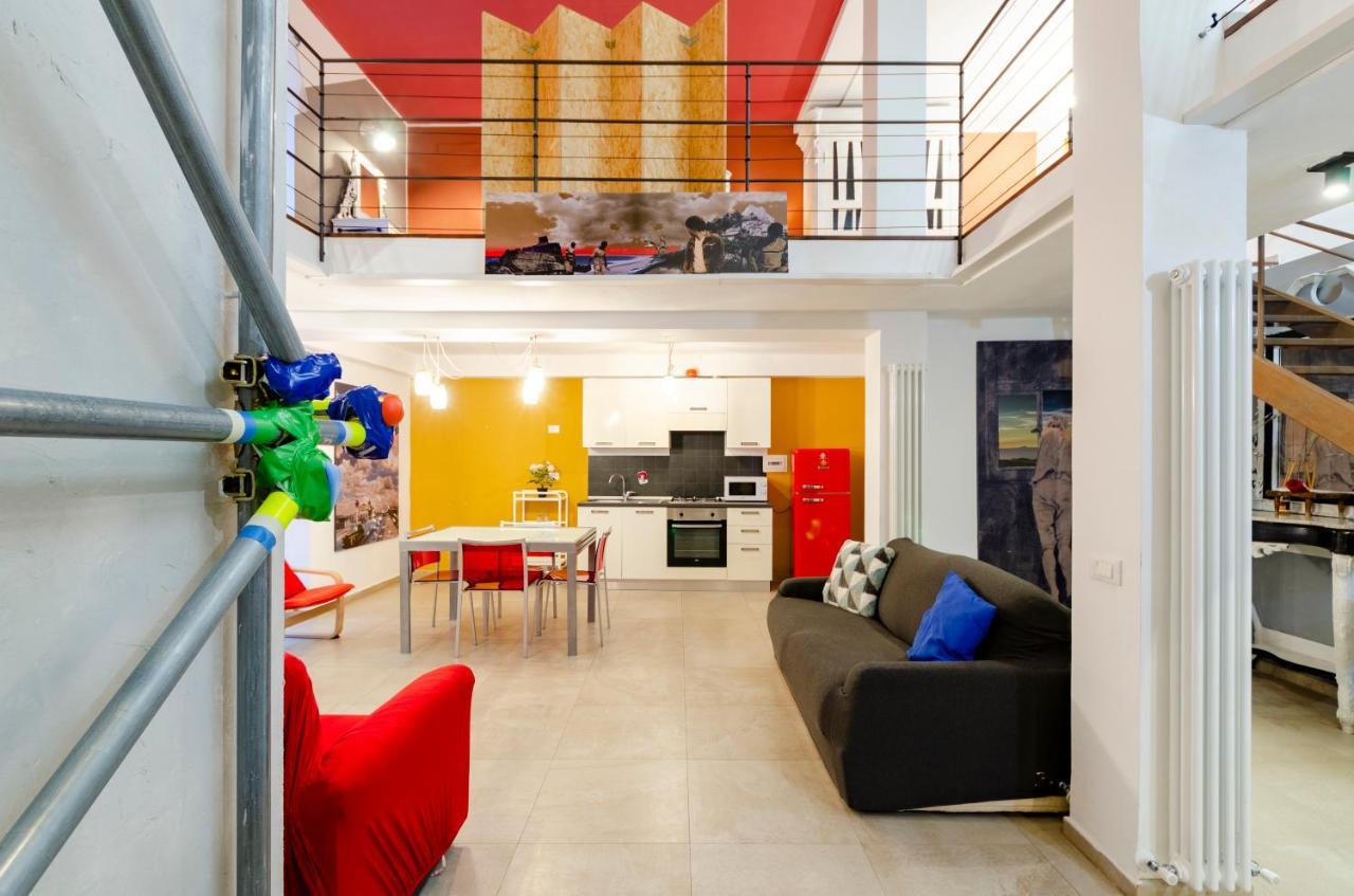 Апартаменты Joivy Vibrant Open-Plan Apt For 6 In Historic Centre Генуя Экстерьер фото